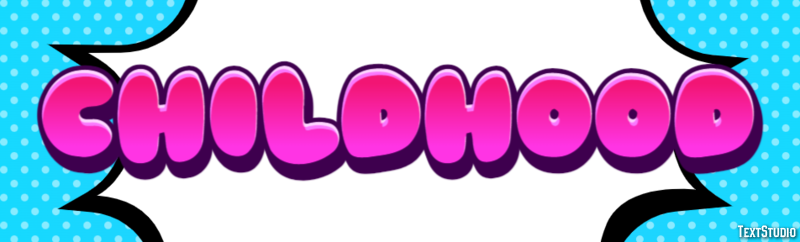 Childhood Text Effect