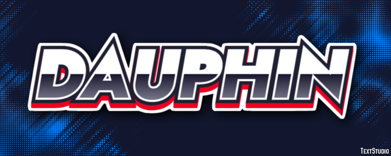 Dauphin Effet de Texte