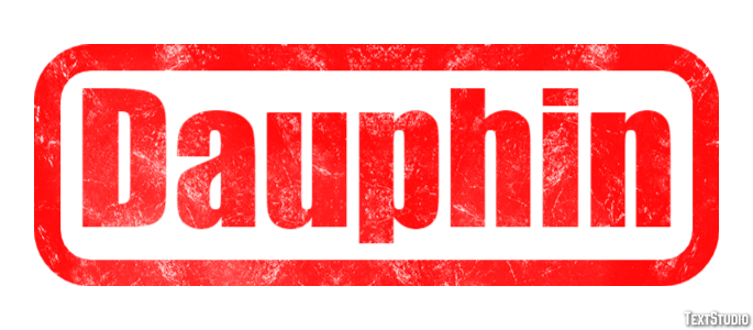 Dauphin Effetto testo