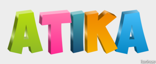 Atika Efekt tekstowy