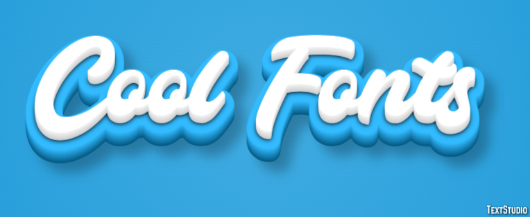 Cool Fonts Effetto testo