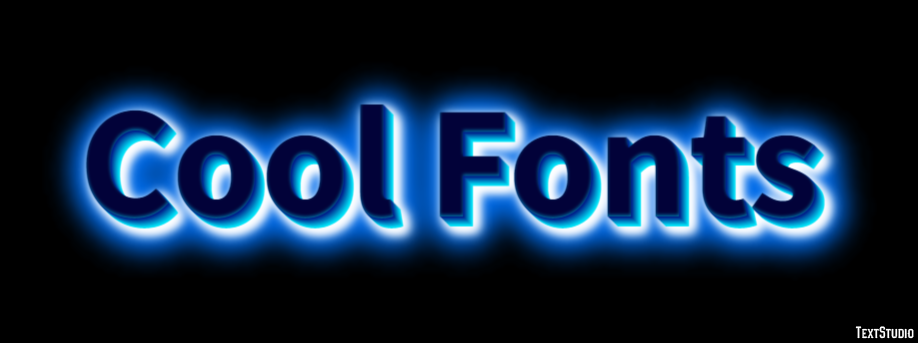 Cool Fonts Effetto testo