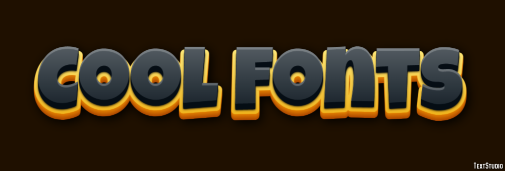 Cool Fonts Effetto testo
