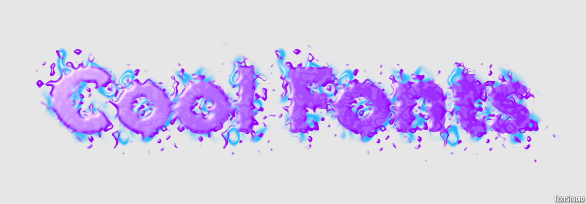 Cool Fonts Text Effect