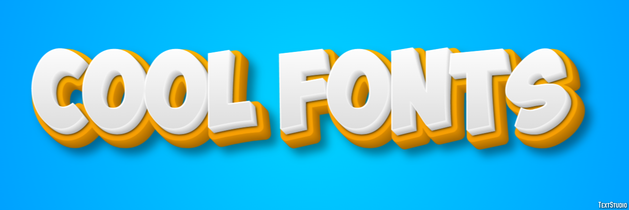 Cool Fonts Effetto testo