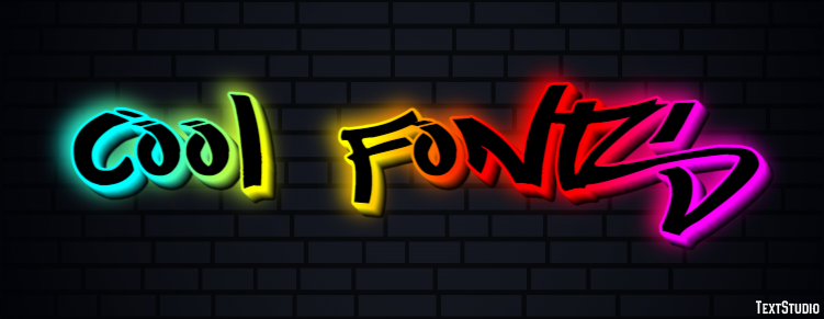 Cool Fonts Effetto testo