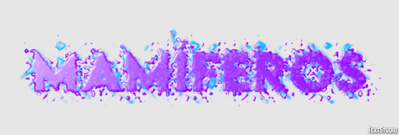 Mamíferos Efeito de texto