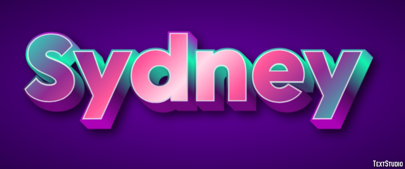 Sydney Efekt tekstowy