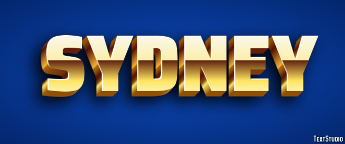 Sydney Efekt tekstowy