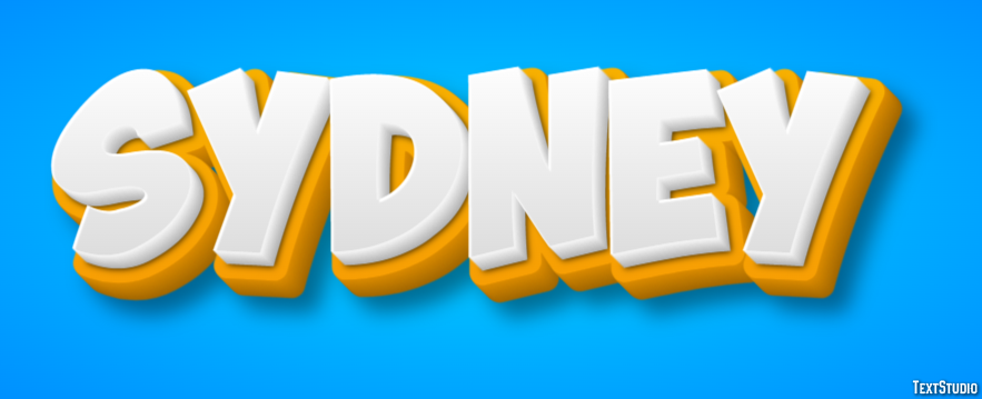 Sydney Efekt tekstowy