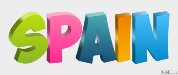 Spain Effet de Texte