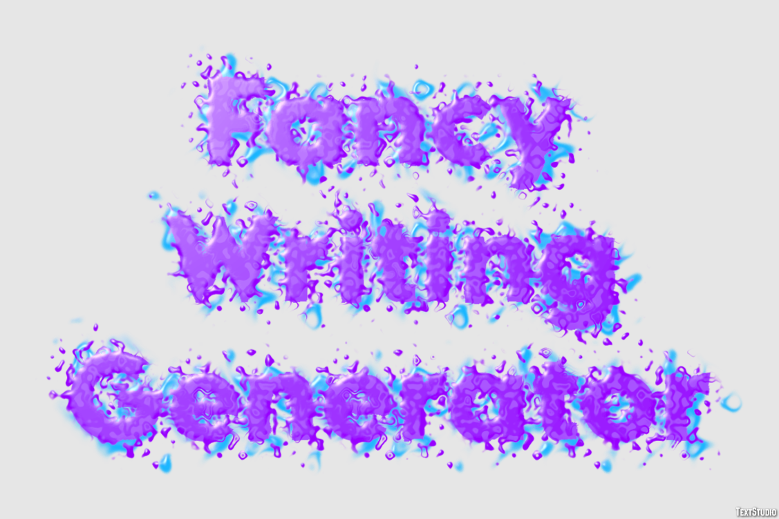 Fancy Writing Generator Эффект текста