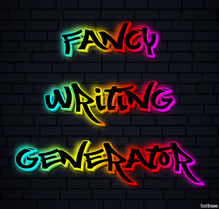 Fancy Writing Generator Effet de Texte