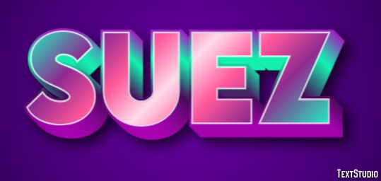 Suez Efekt tekstowy
