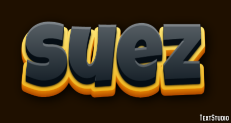 Suez Efecto de Texto