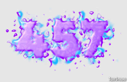 457 Text Effect