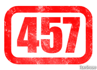 457 Effetto testo