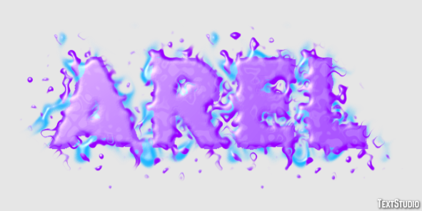 Arel Efecto de texto