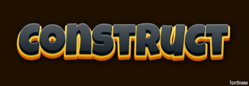 Construct Text Effect
