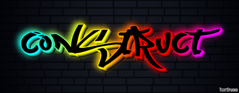 Construct Text effect