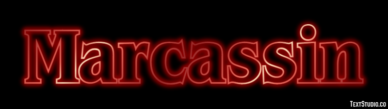 Marcassin Tekst Effect