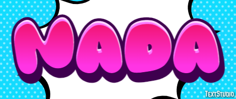 Nada Efeito de texto