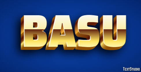 Basu Text Effect