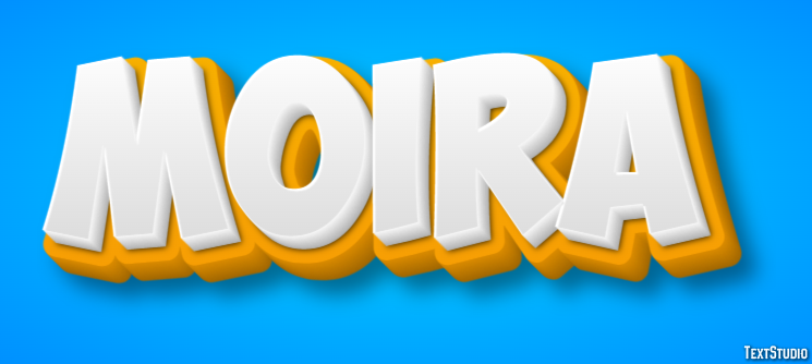 Moira Efekt tekstowy