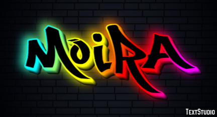 Moira Efekt tekstowy