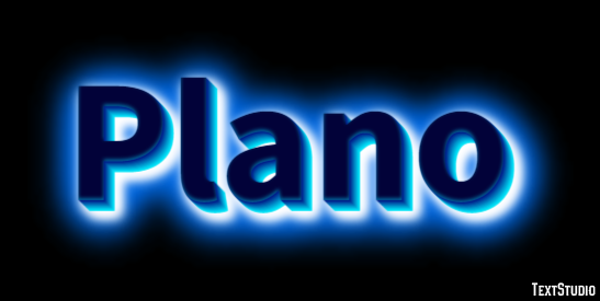 Plano Efeito do texto