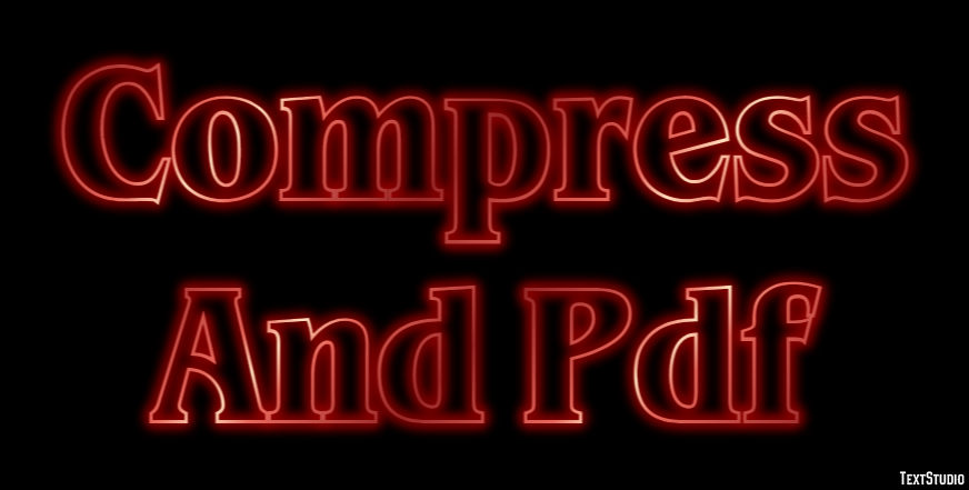 Compress And Pdf Metin Efekti