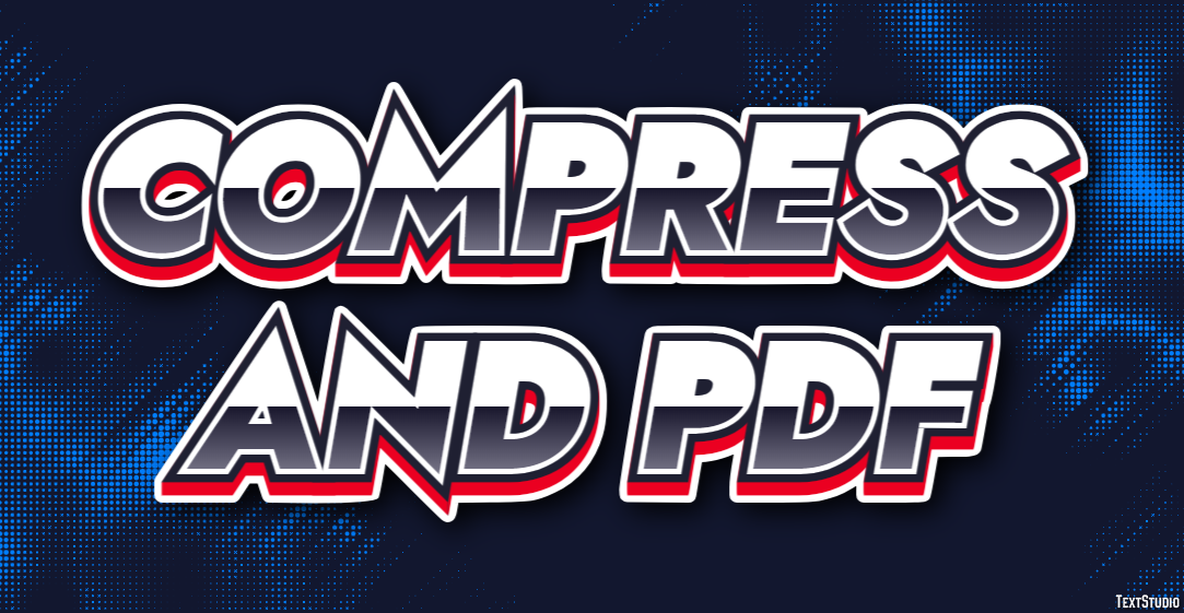 Compress And Pdf Metin Efekti