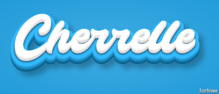 Cherrelle Text Effect