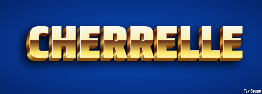 Cherrelle Text Effect