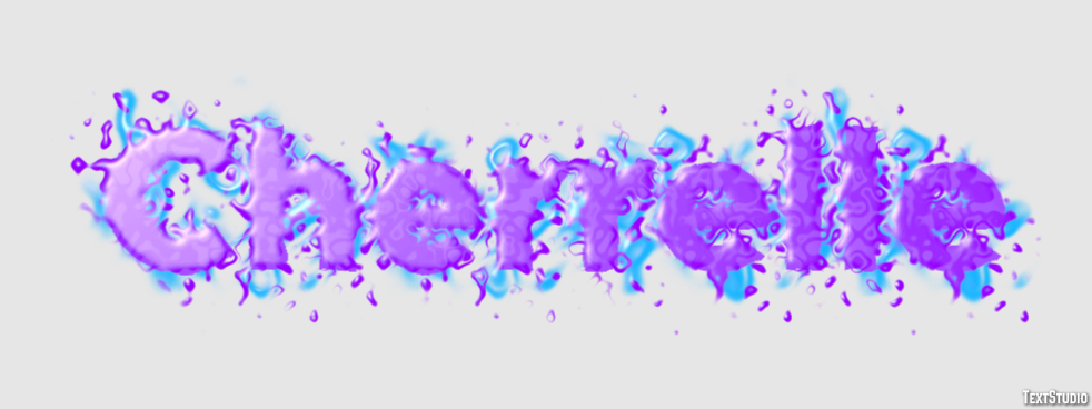 Cherrelle Text effect