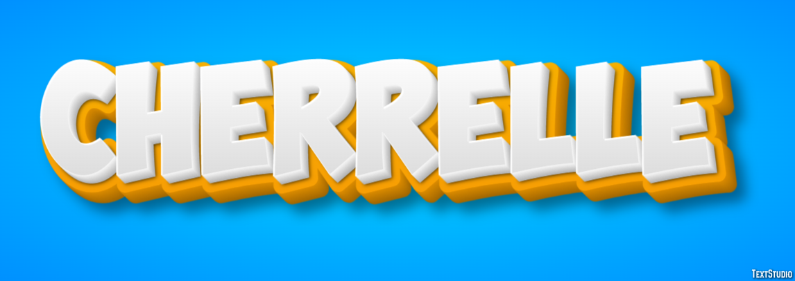 Cherrelle Text Effect