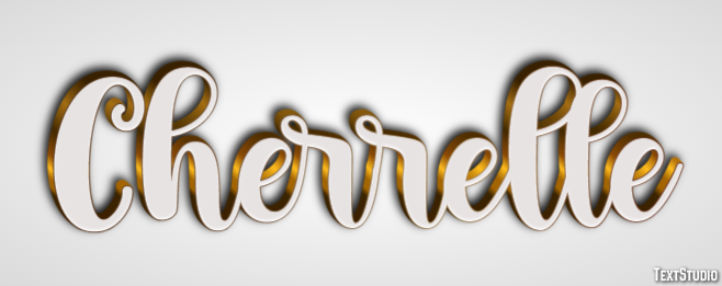 Cherrelle Text Effect