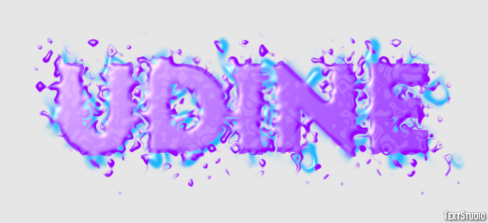 Udine Effet de Texte