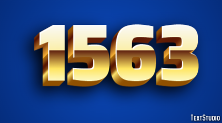 1563 Эффект текста