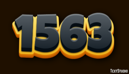 1563 Эффект текста