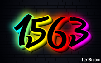 1563 Эффект текста