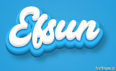 Efsun テキスト効果