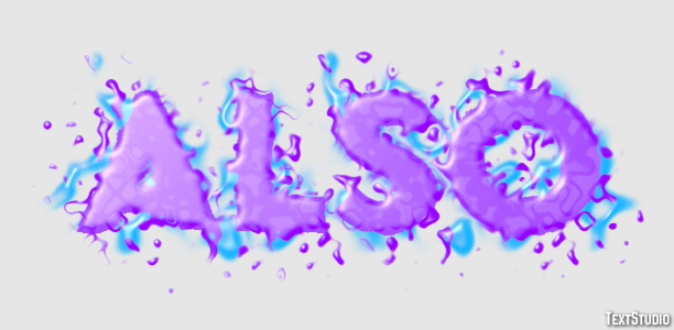 Also Text Effect