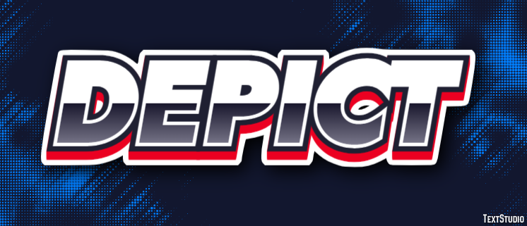 Depict Text Effect
