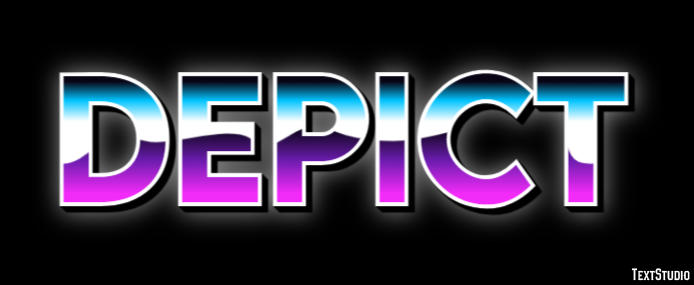Depict Text Effect