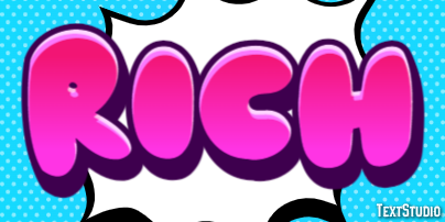 Rich Texteffekt