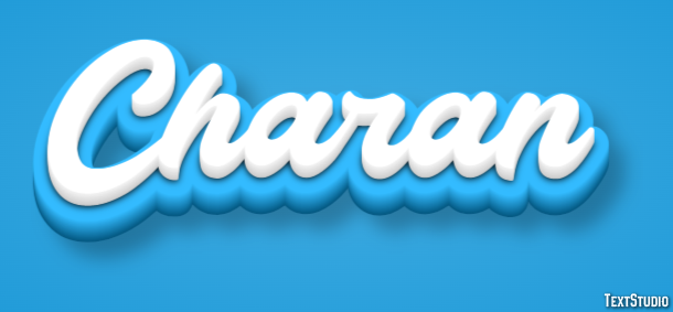 Charan Text Effect