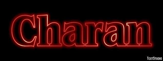 Charan Text Effect