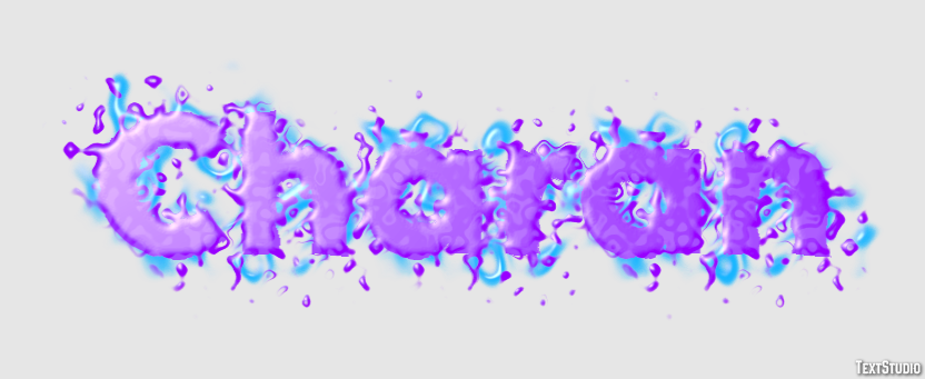 Charan Text Effect