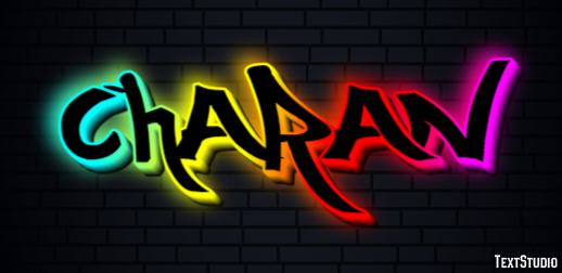 Charan Text Effect